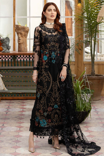 Etincelle Embroidered Net Suit MW-424