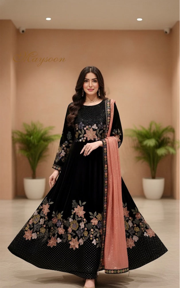 Velvet Flowery MW-4001