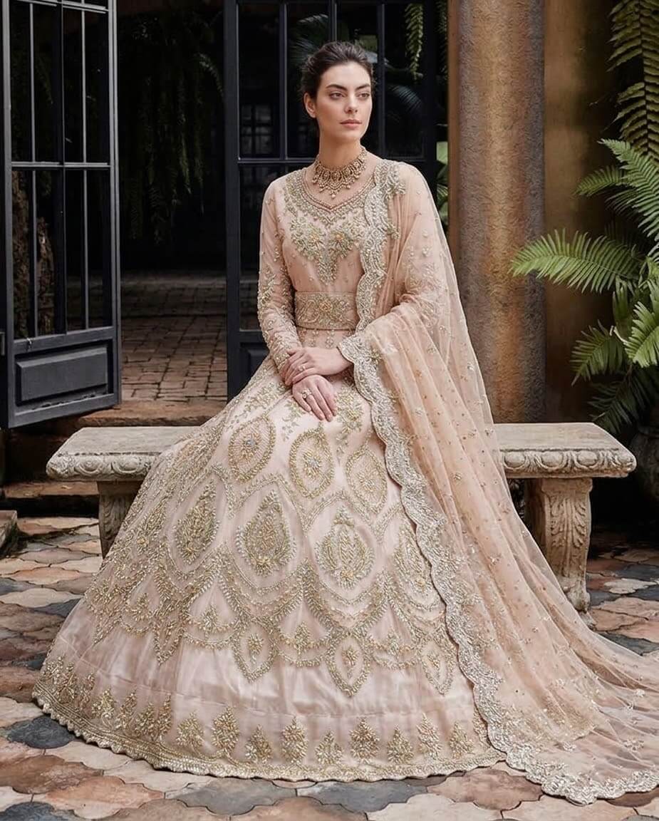 Noor-e-Zar Champagne MR-915