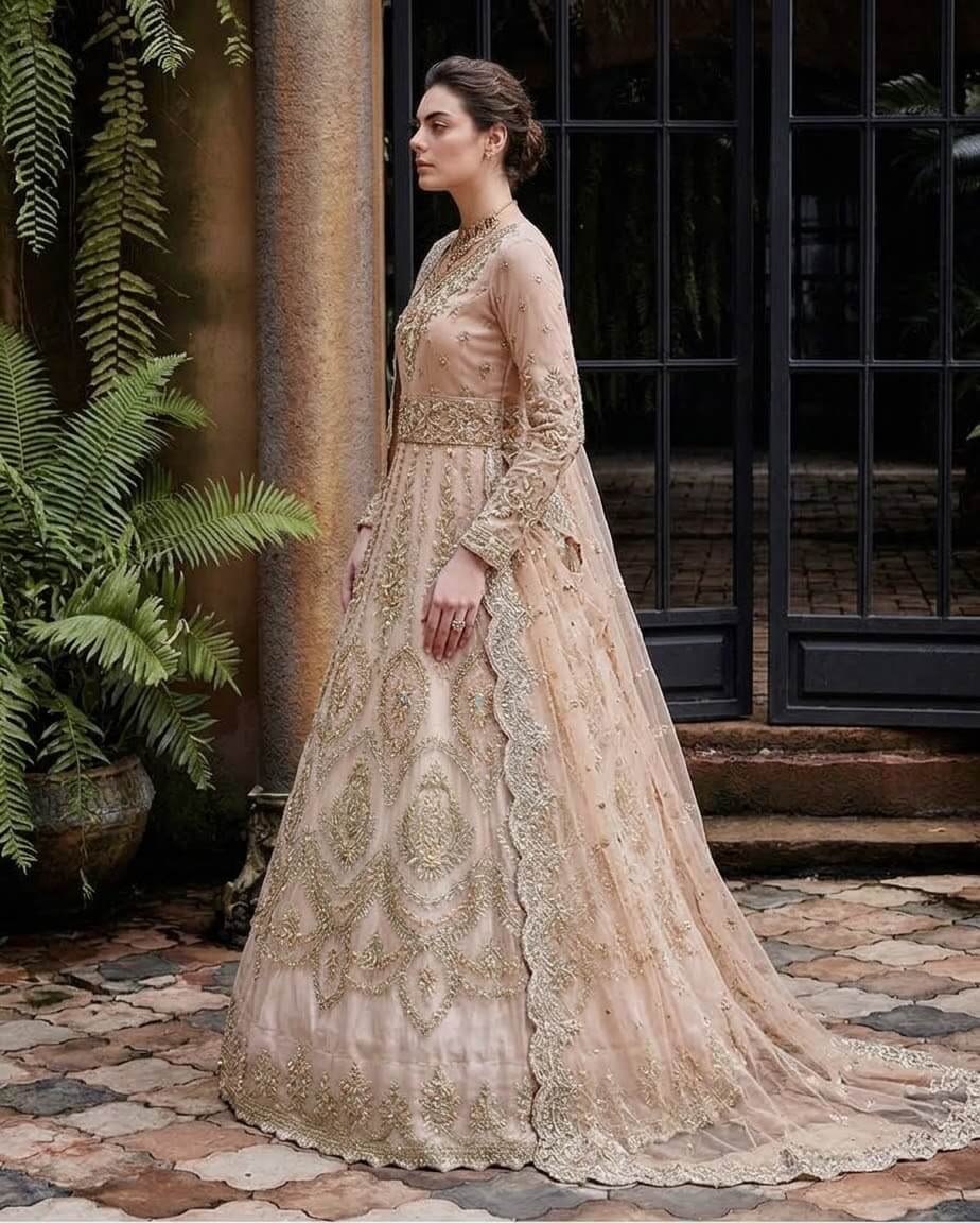 Noor-e-Zar Champagne MR-915