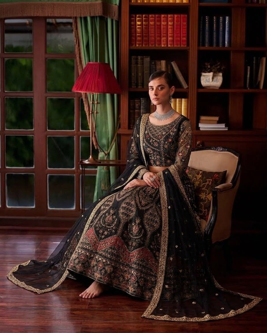 Shab-e-Zar Black MR-917
