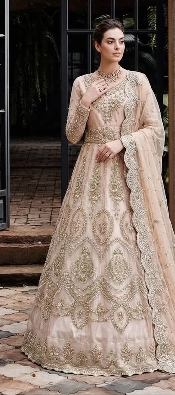 Noor-e-Zar Champagne MR-915
